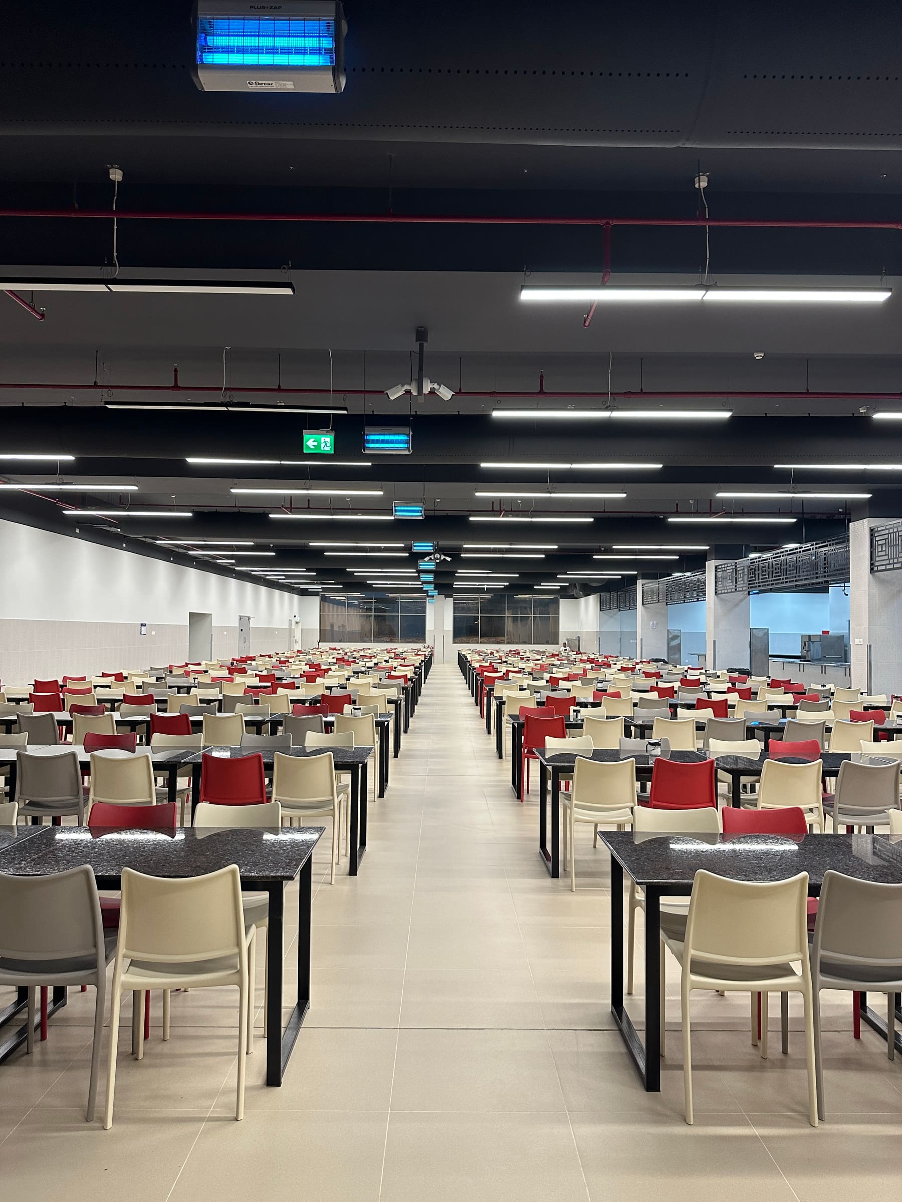 Safi Dining Hall set for service