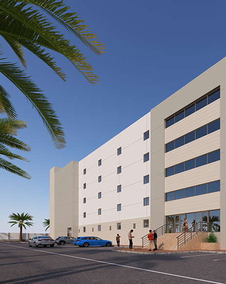 Shared worker accommodations in Muscat